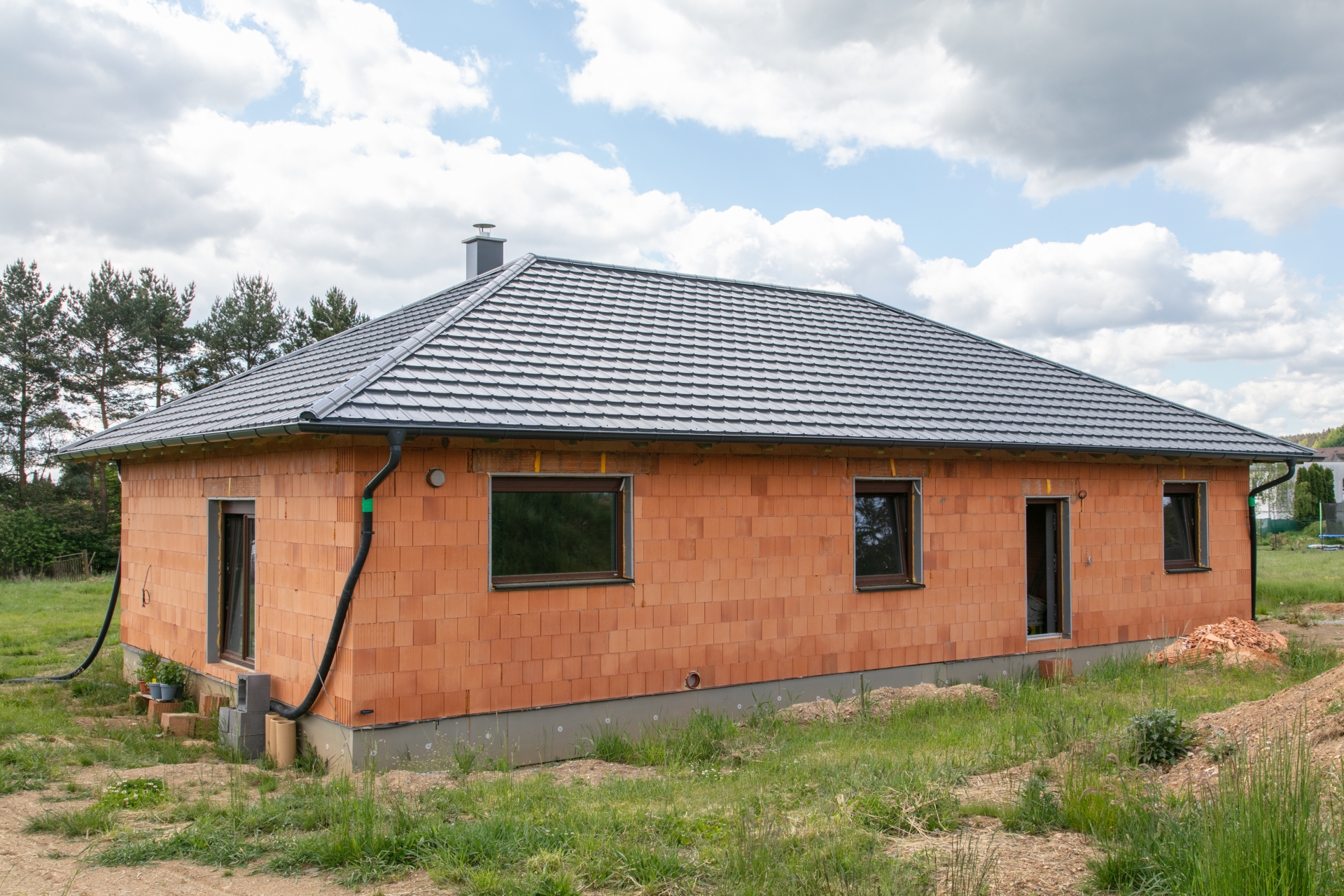 Elektricky vytápěný dům s rekuperací