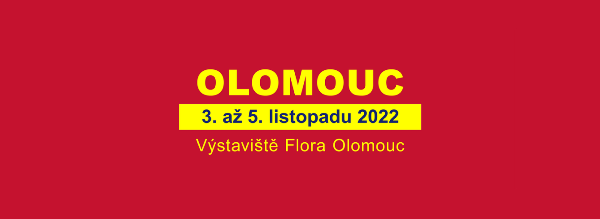 Pozvánka na výstavu Stavotech Olomouc