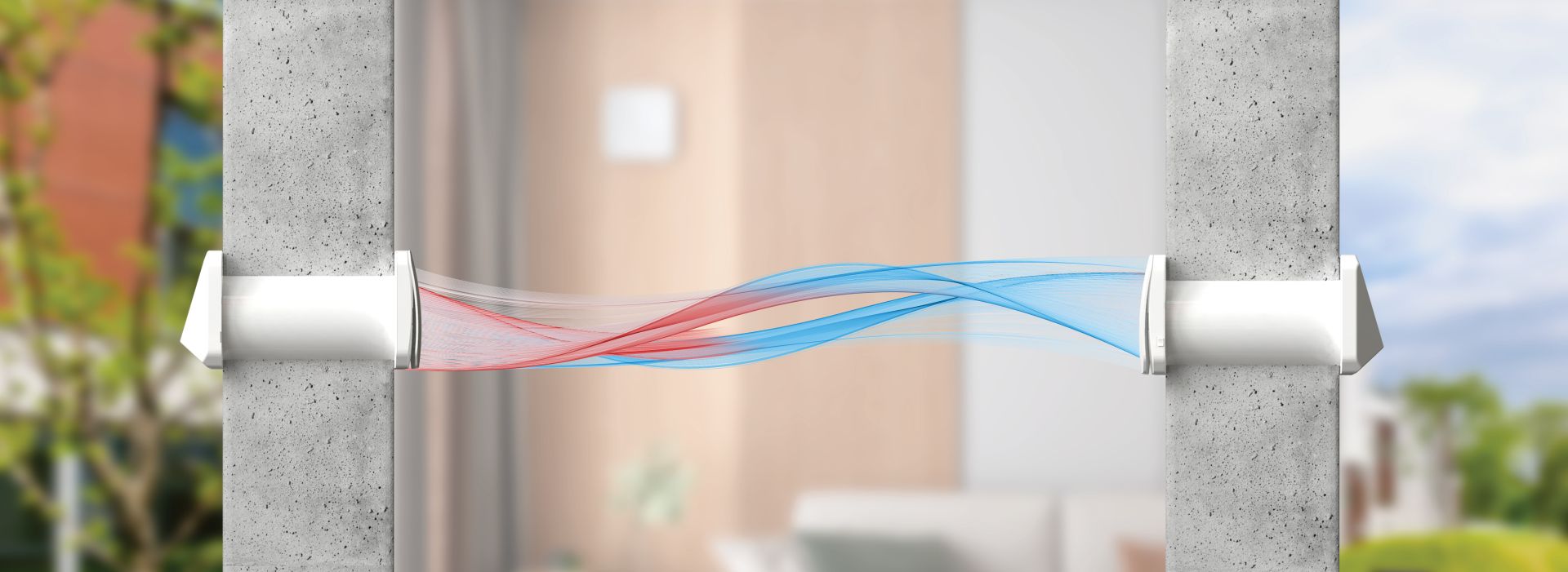Lokální rekuperační jednotka FLUO BSK Zephyr