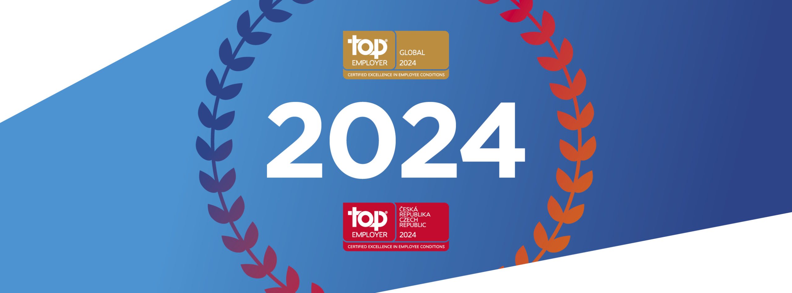 Jsme TOP Zaměstnavatel 2024
