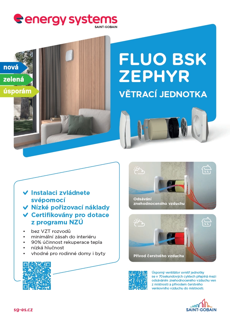 Lokální jednotka FLUO BSK Zephyr