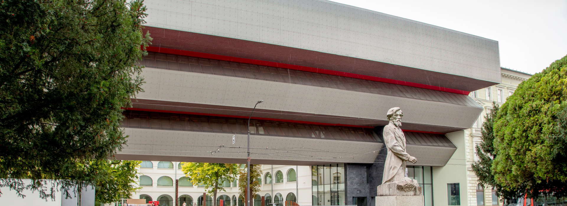 Slovenská národní galerie – ochrana střechy a okapového systému před zamrzáním
